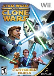 Image of Star Wars The Clone Wars Lightsaber Duels Nintendo Wii Game