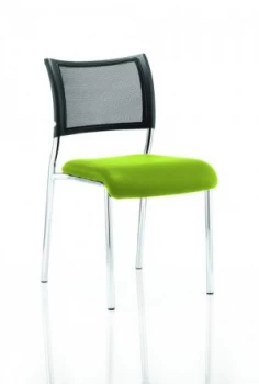 Image of Brunswick Bespoke Seat Chrome Frame Myrrh Green