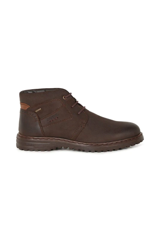 Image of Josef Seibel Josef Seibel Men 'Erroll 52' Waterproof Boots in Brown Size: 9 Brown 9 Male 4062838768305