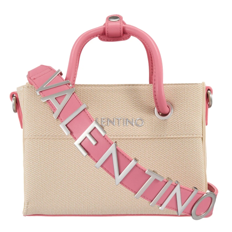 Image of Valentino Womens VMV Alexia S Tote Bag NAT/ROSA female One Size