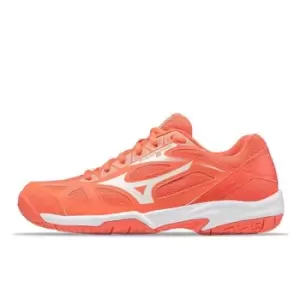 Image of Mizuno Cyclone Speed 2 Netball Trainers - Orange