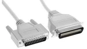 Image of 3m Db25 To C36 Parallel Cable White