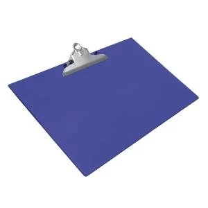 Image of Rapesco Heavy Duty Clipboard with Hanging Hole A3 Blue 1136