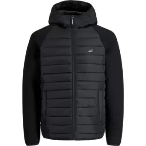 Image of Jack and Jones Hybrid Jacket - Black