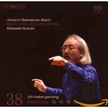 Image of Peter Kooij - Cantatas Vol. 38 (Suzuki, Bach Collegium Japan, Sampson) CD