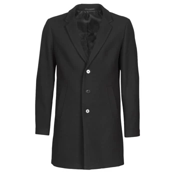Image of Jack Jones JJEMOULDER mens Coat in Black - Sizes XXL,S,M,L,XL
