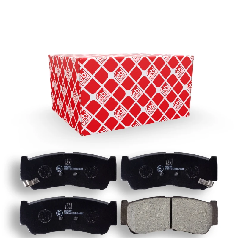 Image of RIDEX 402B0315 Brake pad set Rear Axle, with acoustic wear warning Brake Pad Set,disc brake (402)