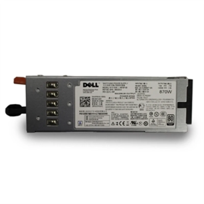 Image of DELL YFG1C power supply unit 870 W Black. Grey
