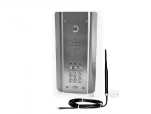 Image of AES Prime GSM Wireless Door Intercom and Door Control option with Keypad for Up To 10 Flats