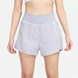 Image of Nike Dri-FIT Run Division Womens Mid-Rise 3 Shorts - Purple