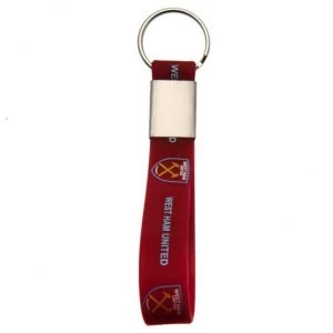 Image of West Ham United FC Silicone Keyring