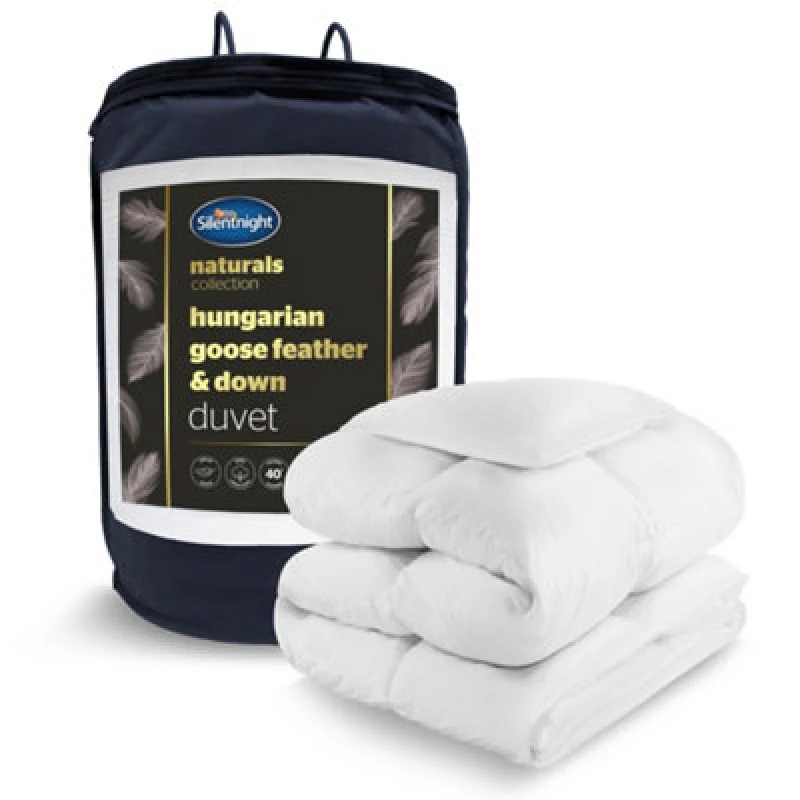 Image of Silentnight Ultimate Luxury Hungarian Goose Feather & Down Duvet - 10.5 Tog - Super King