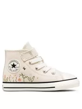 Image of Converse Chuck Taylor All Star Hi Infant Girls 1V Trainers -Multi, Size 5