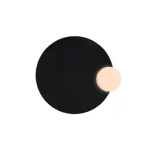 Image of Mandria Sconce Wall Lamp 1 Light Metal-Glass