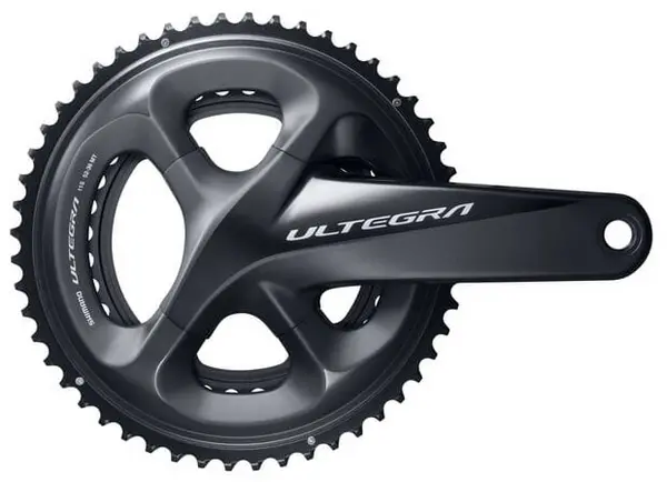 Image of Shimano FC-R8000 Ultegra 11-speed Double Chainset 50 / 34 TEETH 165 MM Grey