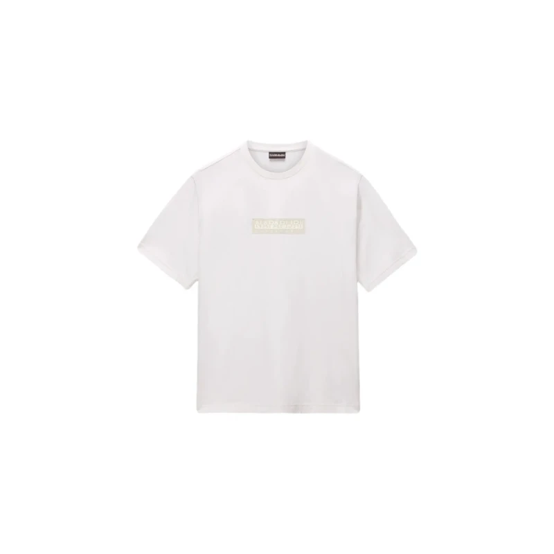 Image of T-Shirt Napapijri Box Logo Blanc Male S