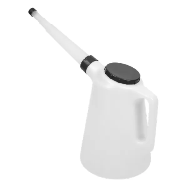 Image of Sealey JDL5 Oil Container with Lid & Flexi-Spout 5ltr
