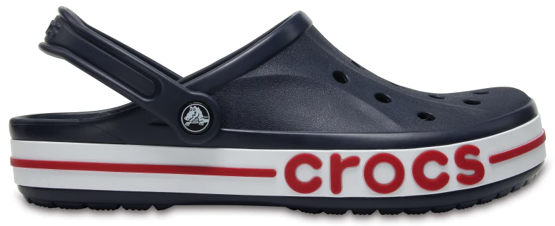 Image of Crocs Unisex Bayaband Clogs Navy / Pepper M12