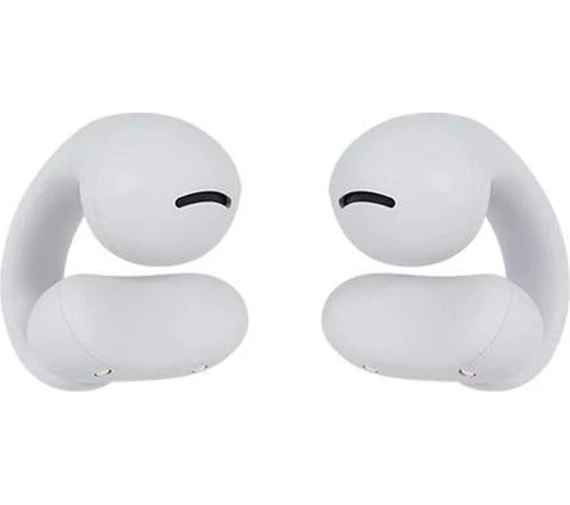 Image of HAPPY PLUGS Clip Wireless Bluetooth Noise Cancelling Earbuds - White 7319922326260