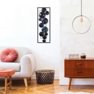 Image of Space Multicolor Decorative Metal Wall Accessory