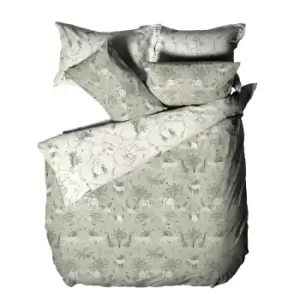 Image of Furn Serengeti Duvet Set (Superking) (White Sage)