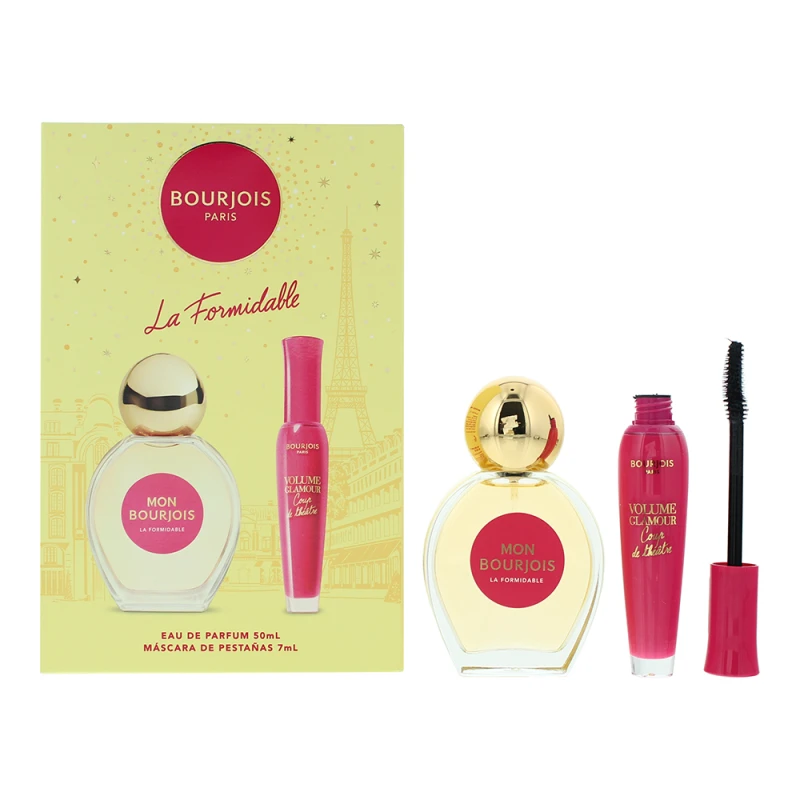 Image of Bourjois La Formidable Gift Set 50ml Eau de Parfum + 7ml Mascara
