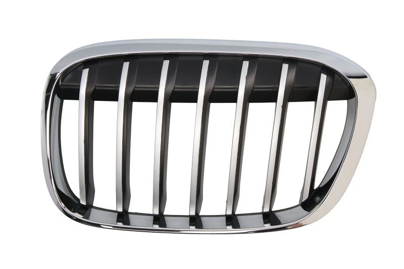 Image of BLIC 6502-07-0082991P Radiator Grill Left, chrome/black Radiator Grille (472)