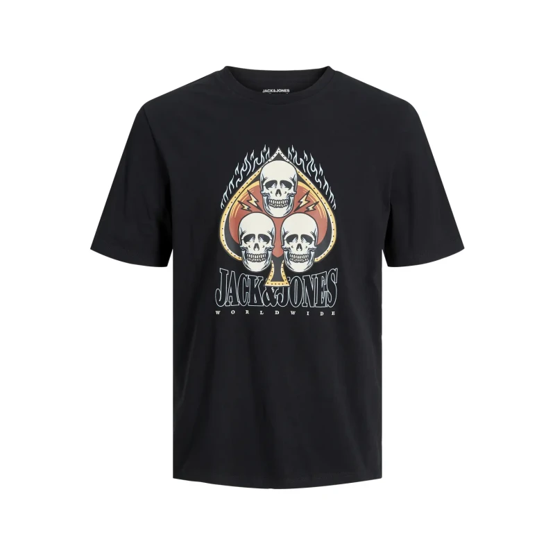 Image of jack & jones T-Shirt Jack & Jones Heavens Noir Male M