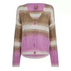 Image of Boss Farenza Knit Cardigan - Pink