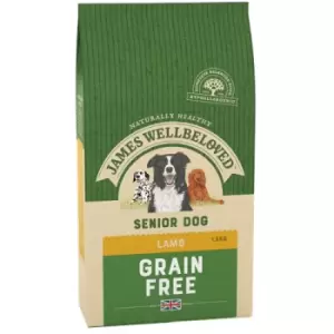 Image of James Wellbeloved Grain Free Senior Lamb Dog Food 1.5kg