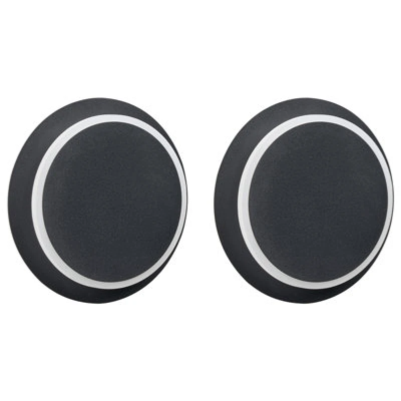 Image of Beliani Set Of 2 Wall Lamps Semnon LED Metal Black