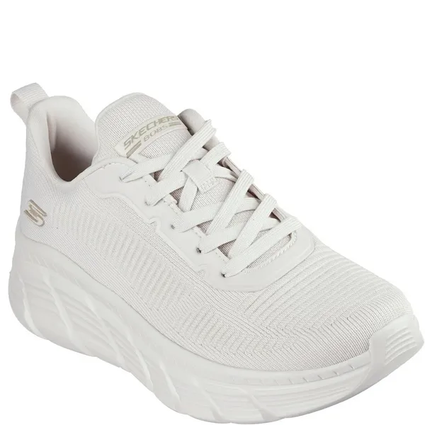 Image of Skechers Womens Bobs B Flex Hi Flying Textile Upper Trainers UK Size 8 (EU 41) Off White SKE2245-OFWT-8