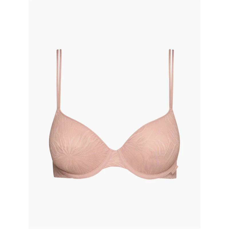 Image of Calvin Klein Marquisette Lightly Lined Demi Bra - Nude Nude 32B