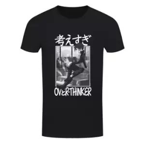 Image of Tokyo Spirit Mens Over-Thinker T-Shirt (XL) (Black/White)