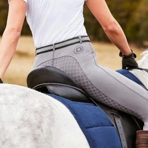 Image of Dublin Performance Cool It Gel Riding Tights Ladies - Charcoal