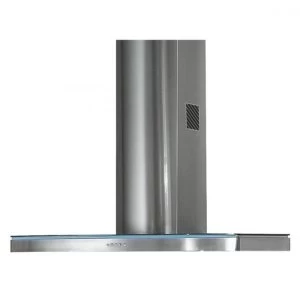 Image of Rangemaster 69230 ELTHDC110SG Elite 110cm Hood - Stainless Steel Glass