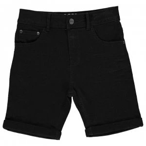 Image of Firetrap Denim Shorts Junior Boys - Black
