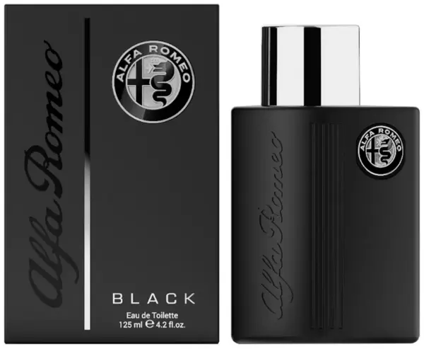 Image of Alfa Romeo Black Eau de Toilette For Him 125ml
