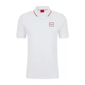 Image of Hugo Demlock Polo Shirt - White