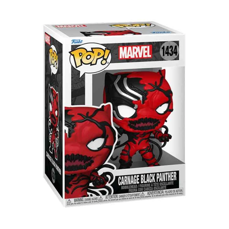 Image of AJ Toys & Books Funko POP Marvel: Carnageized - Black Panther