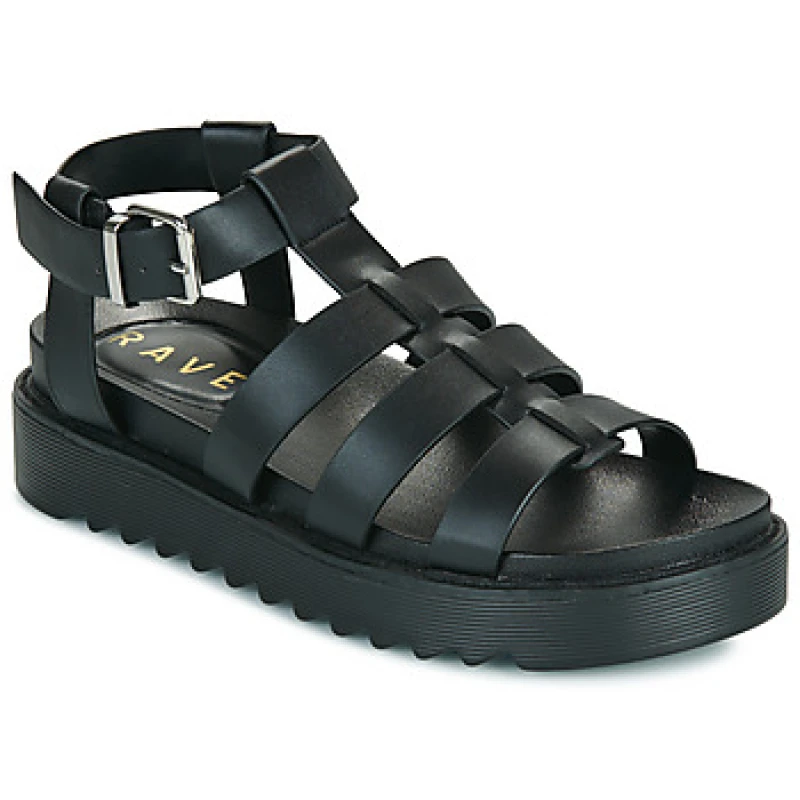 Image of Ravel OAKLEY womens Wedge sandals in Black