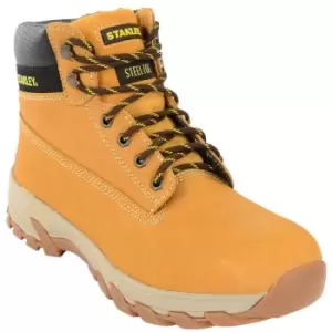 Image of Stanley Hartford Safety Boots (Honey) Size 8 - Honey