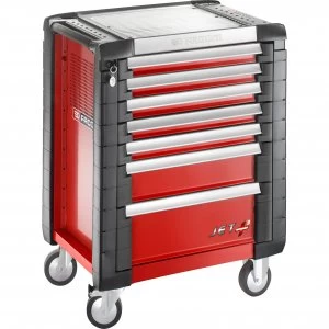 Image of Facom JET+ 7 Drawer Roller Cabinet Red
