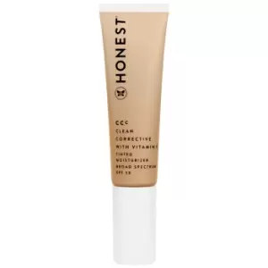 Image of Honest Beauty CCC Clean Corrective with Vitamin C Tinted Moisturiser 1 fl. oz (Various Shades) - Tundra