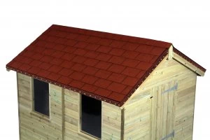Image of Wickes Red Roofing Shingles 2m2 Pack 14