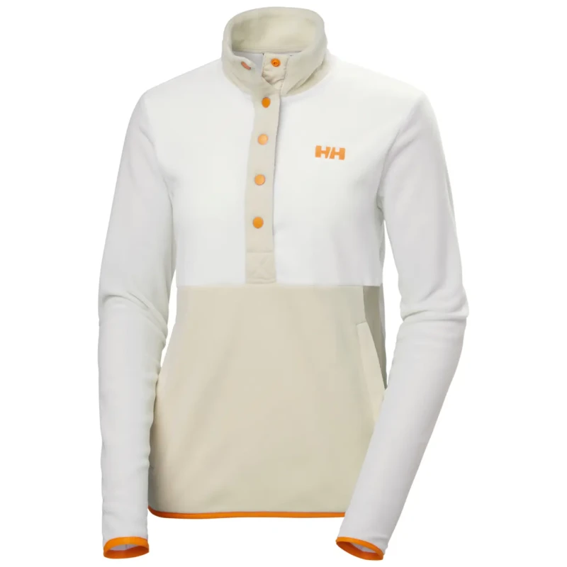 Image of Womens fleece Helly Hansen Daybreaker Snap Beige Female S