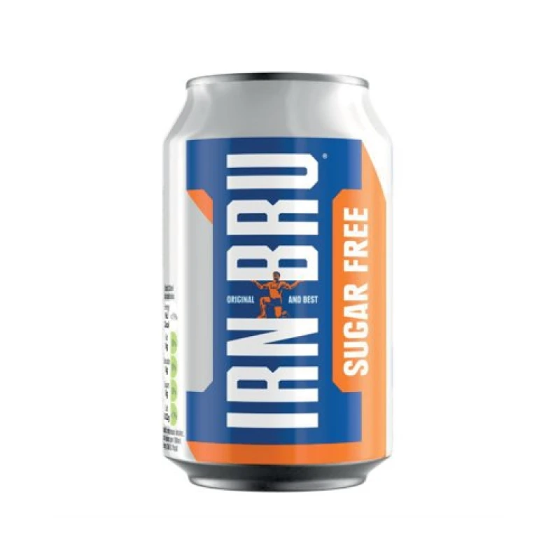 Image of Irn Bru Irn Bru Sugar Free 330ml Cans (Pack of 24) 410240 410240