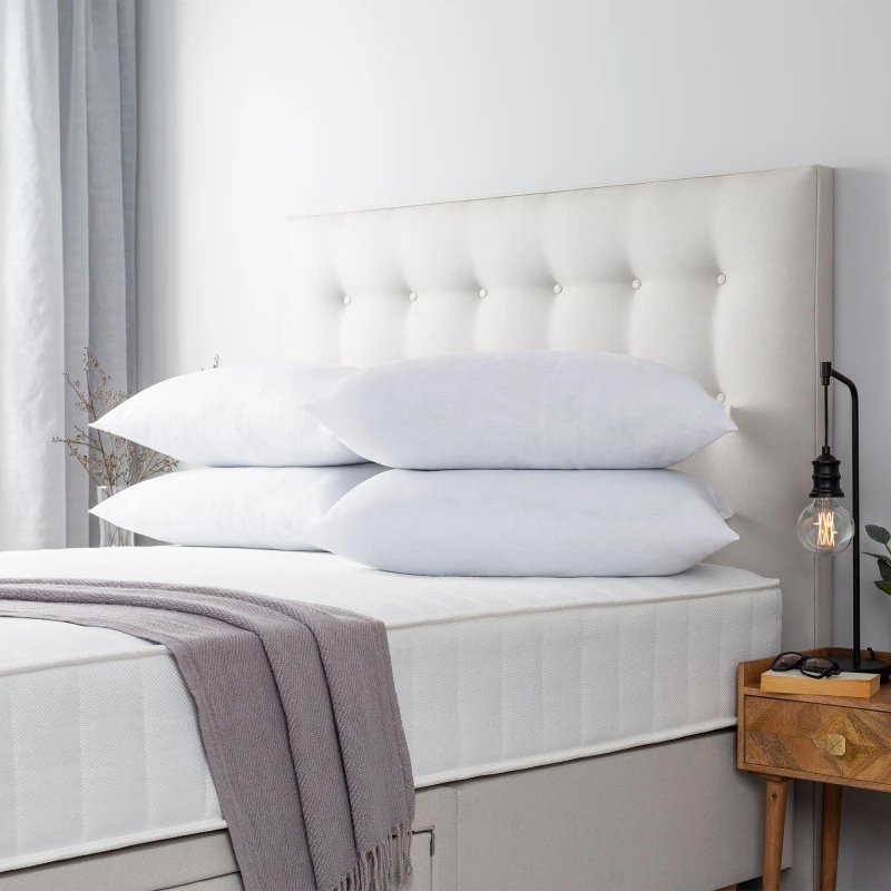 Image of Slumberdown 4 Pack Cosy Nights Soft Support Pillows White unisex