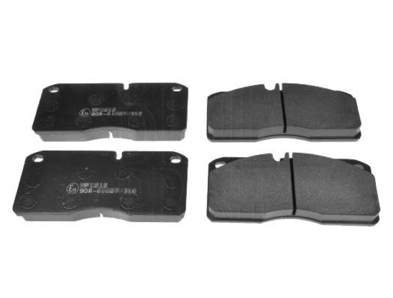 Image of Blue PRINT ADN142158 Brake pad set Rear Axle, prepared for wear warning indicator Brake Pad Set,disc brake (402)