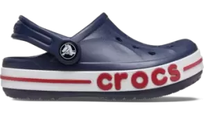 Image of Crocs Bayaband Clogs Kids Navy C11